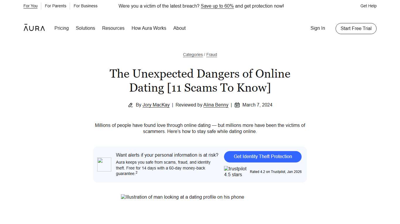 The Unexpected Dangers of Online Dating [11 Scams To Know]